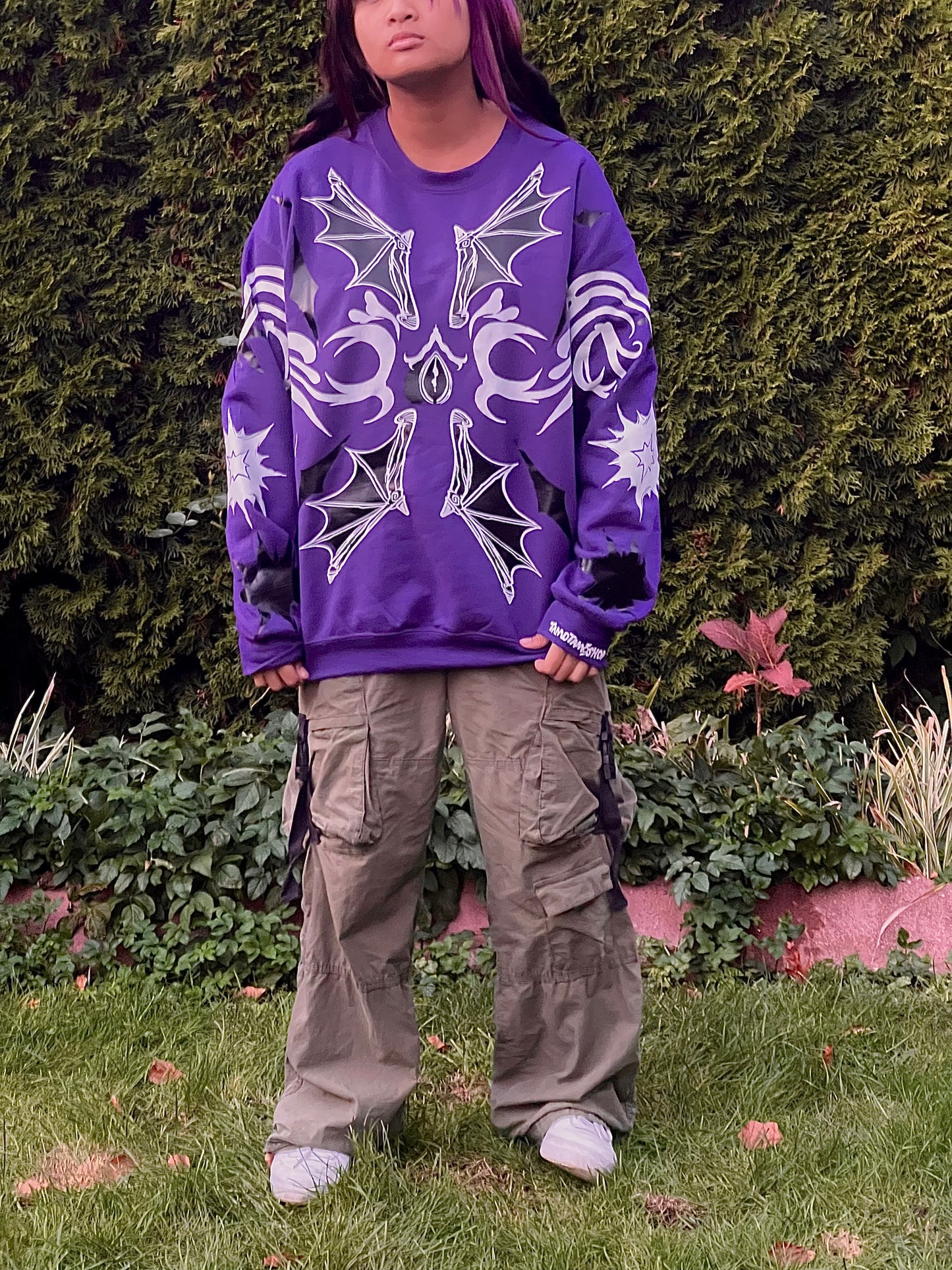 Purple Mania Sweater!